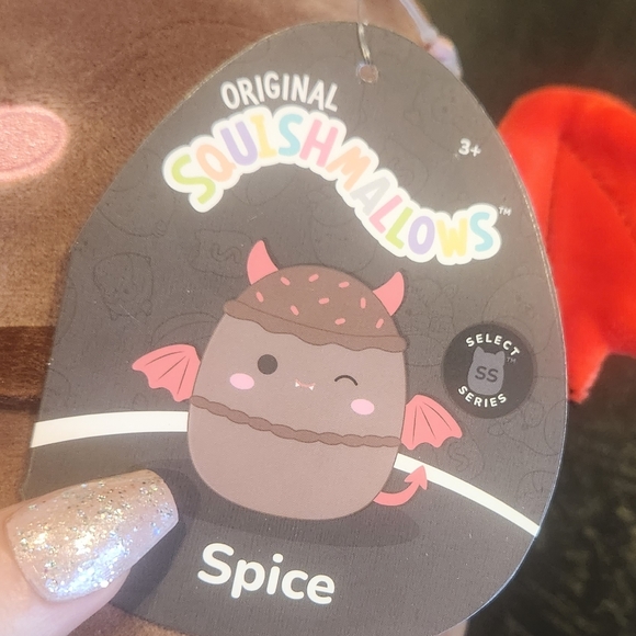 Squishmallow Mallow Mash 2023 SELECT SERIES 8" Spice NWT - Picture 3 of 4